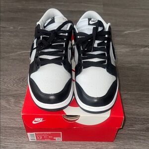 Nike Dual-Tone Black and White Sneakers